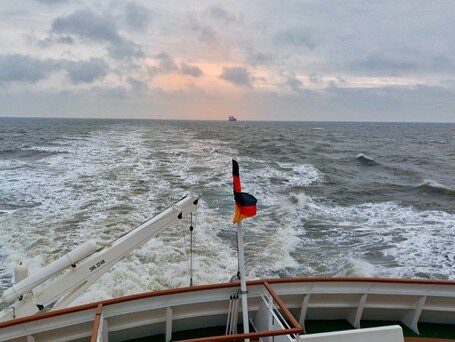 Mit der MS Helgoland unterwegs